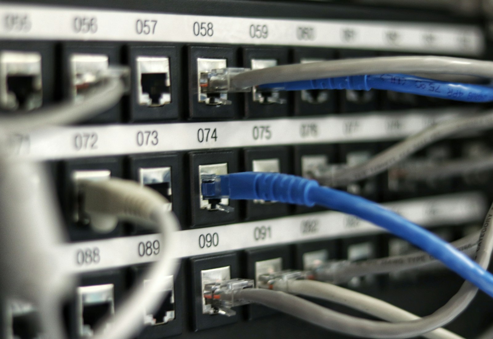 Structured network cabling in an enterprise technology environment